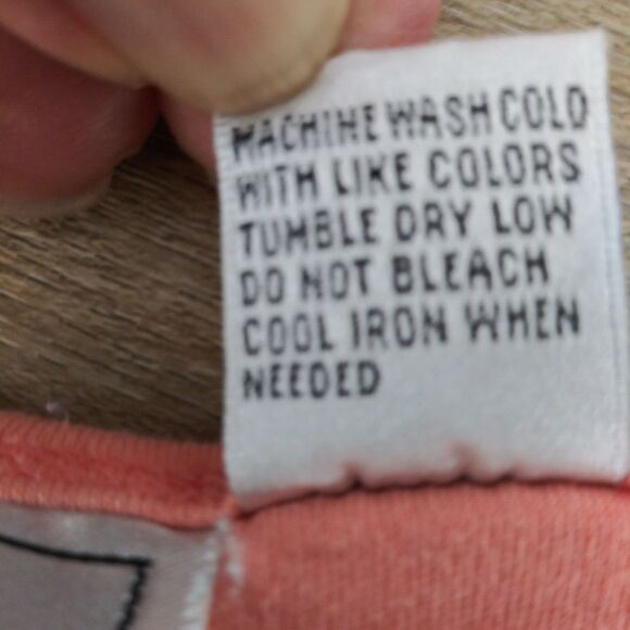 Keneth Too Shirt Womens Top Size L Pink Embroidered Floral Short Sleeve - Picture 8 of 8